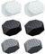 EIHI 6Pcs Silikon Jawline Trainer Widerstandsstufen Kiefer Trainer Jaw Exerciser für Männer und Frauen Jawline Toner und Schöne Kieferlinie