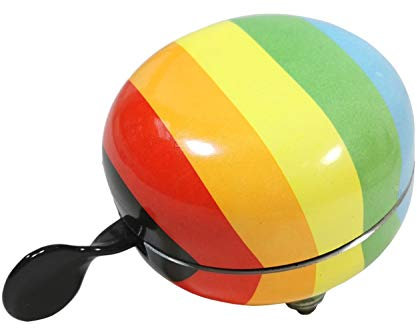Fahrradklingel XXL Ding Dong 80mm Fahrrad Klingel Glocke Fahrradglocke (bunt)