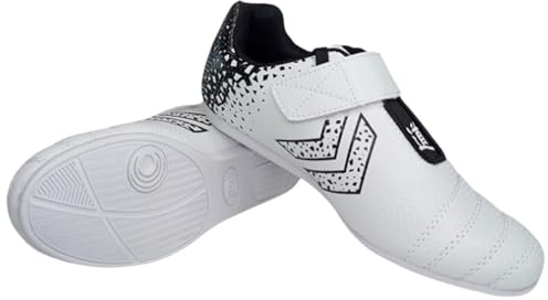 Serenitison Taekwondo Schuhe,Turnschuhe Kung Fu Tai Chi Atmungsaktive Schuhe,Leichte Kickboxen Schuhe,Atmungsaktiv Kampfsport Turnschuhe,Anti Kick und Anti Kollision,für Wettkampf,Training