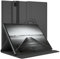 EAZY CASE - Étui pour Tablette Apple iPad Air 13 M3 (2025) Housse de Protection Smart Cover Support Rotatif Pochette Pliante 360° pivotante avec Fonction Stand Cuir synthétique Noir
