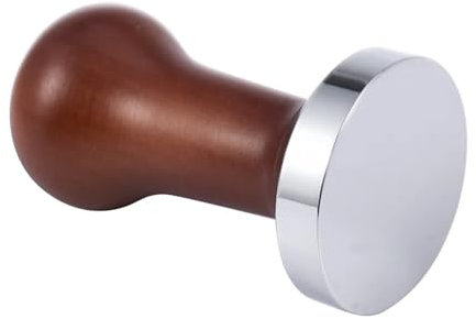 FRJOKPVIM Compatible Avec ELEG, 10 Pilon À Café Avec Manche En Bois, Broyeur For Machine À Expresso Barista 51 Mm