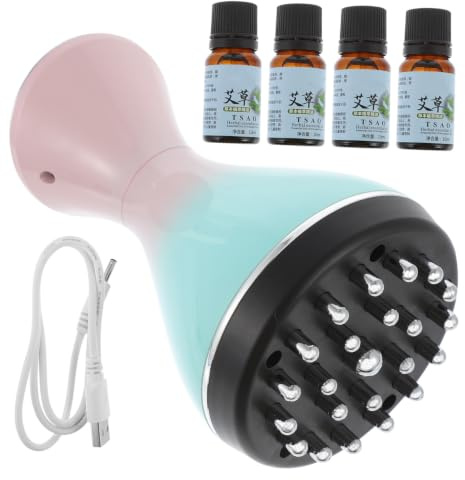 VALICLUD Elektrisches Massagegerät mit Tiefenmassagefunktion für Nacken und Rücken Kabelloses Tragbares Material zur Entspannung und Muskellinderung