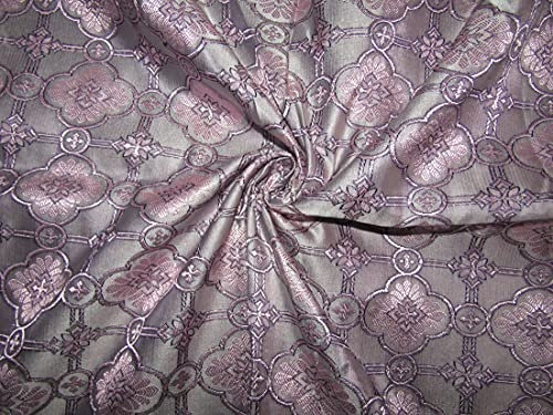 Brokat Liturgische Kleidung Stoff lila Rose Pink und Tinte Farbe 111,8 cm wide-bro346 [2]