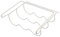 Invero® Universal White Kitchen Fridge Bottle and Wine Rack Shelf (326mm x 326mm) - Ideal Space Saver