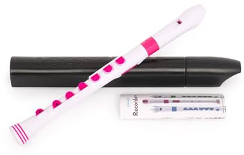 NUVO recorder+, weiß-pink, barock