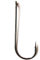 100 Aberdeen Hooks - Size 4 2 1 1/0 2/0 3/0 4/0 5/0 6/0 Barbed Black Nickel Sea Fishing Hooks (2)