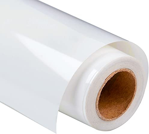 VINYL FROG 25.5x370cm White Heat Transfer Vinyl Iron on Vinyl by Cameo for Tshirt