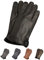 AKAROA ESTD 2019 Lederhandschuhe Herren TIM, Touchscreen Funktion, italienisches Leder, recyceltes Strickfutter aus 50% Kaschmir und 50% Wolle, 5 Größen S - XXL, schwarz, S-8,5