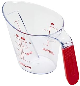 Farberware Angled Measuring Cup, 1, Red