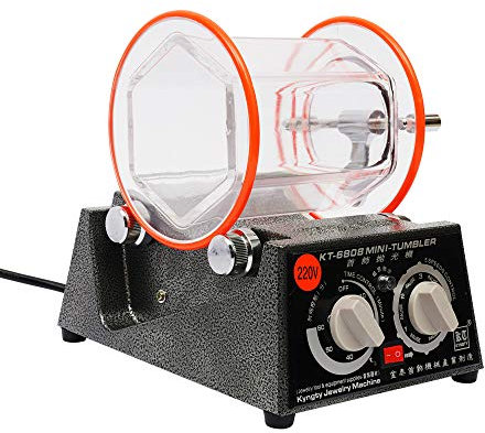 Poliermaschinen 3Kg Capacity Jewelry polishing machine 220V Jewelry Tumbler Polierer 150 * 150mm Jewelry Polisher Finisher