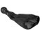 Pomo de palanca de cambios, funda de cuero artificial de 5 y 6 velocidades para pomo de cambio de marchas para Golf 3 Jetta MK3 1991-1998 (negro)(5 speed)