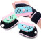 Lot de 2 bracelets de boxe Switch compatibles avec les jeux de boxe Switch et Switch Just Dance 2021 - Rose