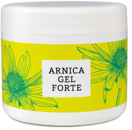 Arnica Gel Forte Extra Concentrato - Arnica Per Cavalli Uso Umano con il 3% di Estratto Secco di Arnica Montana. Formula Innovativa a Rapido Assorbimento, Azione Veloce, 500ml