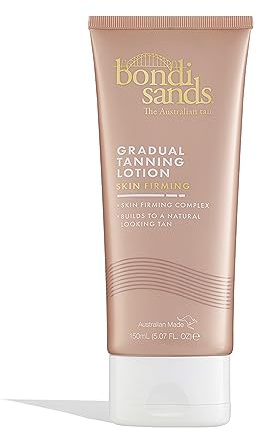 Bondi Sands Gradual Tanning Lotion - Skin Firming 150mL |Gradual Tan | Suitable for Sensitive Skin | Vegan + Cruelty Free | 150ml/5.07 Fl Oz