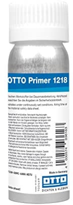 OTTO-Chemie Primer 1218 Haftverbesserer auf saugenden und mineralischen Werkstoffen bei Dauernassbelastung für langlebige Haftung von Silikon-Dichtstoffen (Primer 1218, 250 ml)