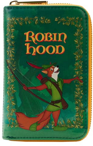 Loungefly - Portefeuille Disney - Classic Book Robin Hood - 0671803437708