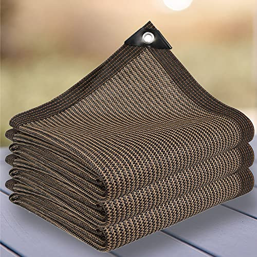 Store Banne Manuel ，Filet Auvent Chaleur pour Store Exterieur Terrasse ， 90% Bache Anti UV pour Protection Piscine 3x5m Brise Vue Balcon HDPE en Toile Ombrage Pergola Voiles D'ombrage pour Patio