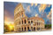 PICANOVA – Leinwandbild 100x50cm Kolosseum Rom – Leinwanddruck – Wandbild Kunstdruck Auf 2cm Holz-Keilrahmen Für Schlaf- Und Wohnzimmer Wanddekoration – Bild auf Leinwand