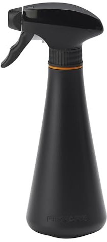 Fiskars Sprühflasche für Pflanzen (284 ml), feiner Nebel für den Innen- und Außenbereich, Gartenarbeit und empfindliche Zimmerpflanzen, hergestellt aus leichtem und langlebigem recyceltem Kunststoff