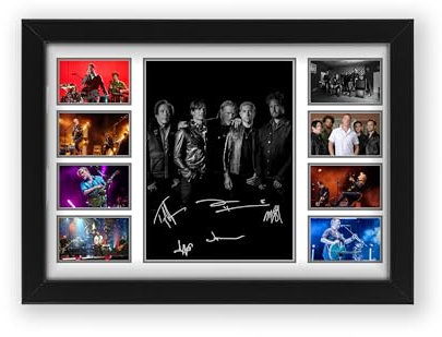 Queens of the Stone Age Poster Druck, limitierte Auflage, Autogramm, Fan-Geschenk, Sammlerstück, Fanartikel (ungerahmt, A4 (30 x 21 cm)