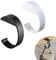 2 Pcs Bag Hook,C Letter Shape Handbag Hook,Staple Free Portable Hooks for Hanging,High Strength Handbag Holder,Table Hook for Desktop Hanging of Wallets,Keys,Umbrellas and Headphones