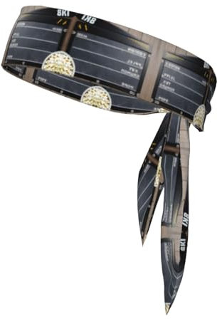 Schweißabsorbierende Stirnbänder für Kinofilme und Popcorn-Outdoor-Sportarten, perfekt für Tennis, Laufen, Radfahren und mehr