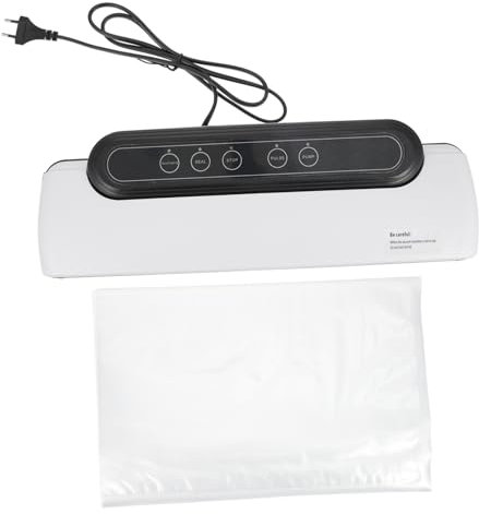 Alipis 1 Satz Vakuummaschine Versiegelungsmaschine Vakuumiergerät Lebensmittelvakuummaschine Automatische Lebensmittelversiegelung Vakuumverpackungsmaschine Verpackungsvakuummaschine