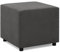 Mebligo - Fußstütze für Sessel 50 x 50 cm NEO Kollektion, Bequemer Hocker als Auflage, Pouf Hocker, Aus Hochwertigen Materialien, Sitzpouf, Fusshocker Gepolstert für Sessel, Grau