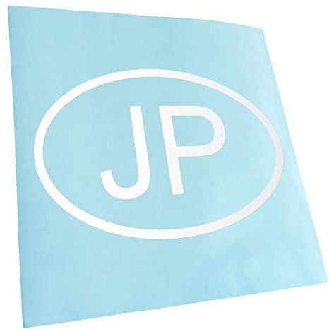 Kiwistar - Autoaufkleber - Weiß - 15x10cm Japan JP Aufkleber für Auto, Laptop, Fahrrad, LKW, Motorrad mehrfarbig JDM Decal Racing