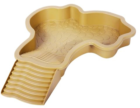 Huayeex Piscina De Baño para Reptiles, Cuenco De Agua para Reptiles, Bandeja para Reptiles con Rampa, para Tortugas, Lagartos, Reptiles Geckos
