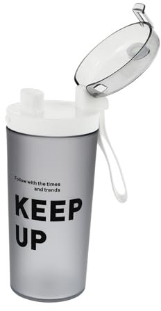 HEMOTON Bouteille Eau Capacité De Shaker Bouteille Eau Créative avec Goulot Arrondi