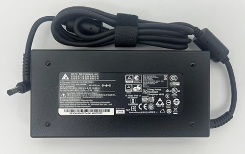 Analogic New Delta Gaming Laptop 150W AC Adapter for Asus N550JK-CN042H N550JK-CN057H N550JK-CN059D, for Medion ERAZER CRAWLER E10 Charger Power Supply with 5.5MM x 2.5MM PSU Adaptor Power Cord