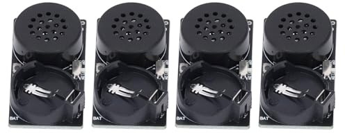 Srliya Set di 4 Pezzi di Giocattoli in Plastica Che Emettono Suoni di Grilli, con Batterie Incluse, Ideali per Scherzi e Feste.