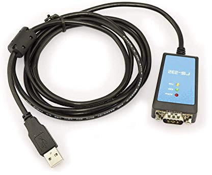 KALEA-INFORMATIQUE USB zu seriell COM RS232 Konverter mit FTDI FT232 Chipset. 1.8M Kabel mit magnetischem Schutz.