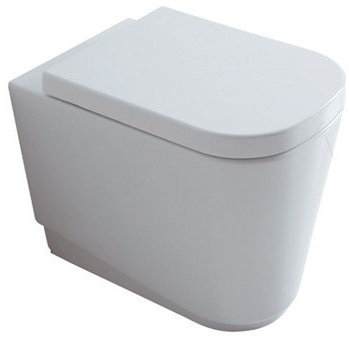 GALASSIA serie Meg11 5409 Vaso a terra scarico universale finitura bianco