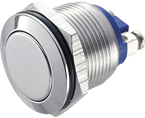 TRU Components DRUCKTAST. 19MM EDELST. GQ19F-S 2A/48V