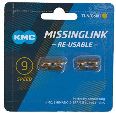 KMC Missing Link 9-Speed Gold (Blue)