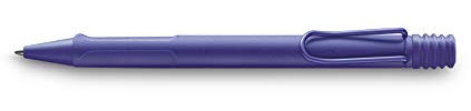 LAMY safari candy Kugelschreiber Sonderedition 221 – Kuli aus robustem ABS-Kunststoff in der Farbe Violet mit ergonomischem Griff und zeitlosem Design – Mit Großraummine – Strichbreite M