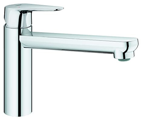 GROHE Robinet évier de cuisine Start curve,mitigeur monocommande avec mousseur économique d'eau, installation rapide, chromé, 31717000 (Import Allemagne)