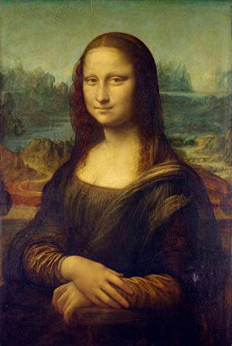 YRTMHU 5D Diamant Malerei Eerwachsene Kit Mona Lisa Porträt Full DIY Diamond Painting Bilder Set Crystal Strass Stickerei für Kreuzstich Kunst Handwerk Haus Wand Dekoration (30x40cm)