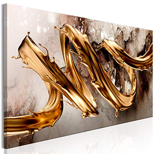 decomonkey Bilder Abstrakt 150x50 cm 1 Teilig Leinwandbilder Bild auf Leinwand Vlies Wandbild Kunstdruck Wanddeko Wand Wohnzimmer Wanddekoration Deko Modern 3d Effekt