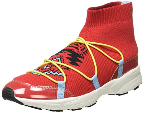 Desigual Damen 19WSKK04306140 Sneaker, Red, 40 EU
