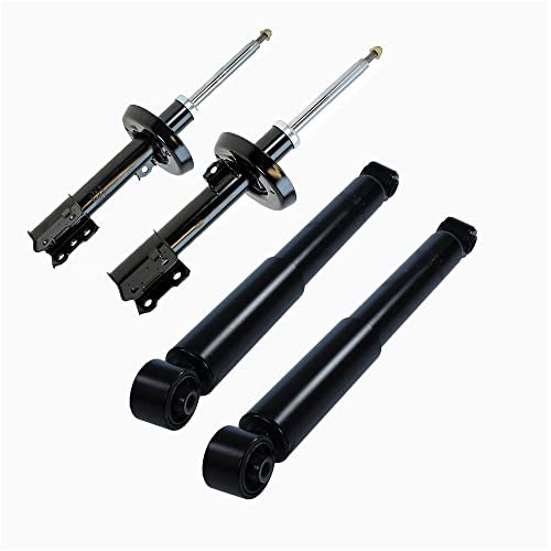 ATEC Germany 4x Gasdruck Stoßdämpfer Vorne und Hinten Federbein, Kompatibel mit OPEL ASTRA G Cabrio (T98), ASTRA G CC (T98), ASTRA G Coupe (T98), ASTRA G Kasten/Kombi (F70), ASTRA G Stufenheck (T98)