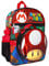 Super Mario Rucksack mit abnehmbarer Pilz-Lunch-Tragetasche, 40,6 cm, 5-teiliges Set