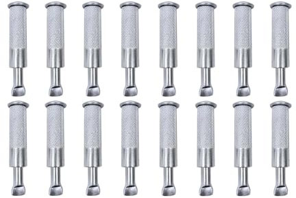 Paradies Pool 16er Set Versenkbare Bodenanker - Senkstifte für Stein- und Betonflächen, zum befestigen von Planen, Abdeckungen, Terrassenmöbel