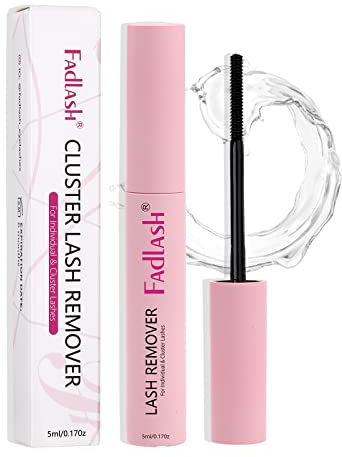 FADLASH Eyelash Glue Remover Cream Low Irritation Cream for Sensitive Skin Lash Remover 5ml Individual Eyelash Extension Cleanser