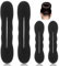 4 Stück Hair Bun Maker Upgraded Haarhalter Schwamm Clip, Magischer Haarknoten, Hair Bun Maker, Haarknotenmacher Haar Styling Donut Brötchen,2 Große und 2 Kleine （Schwarz）
