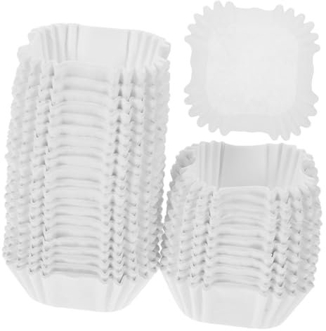 Alipis 2000piezas Suministros Para Cupcakes y Muffins Envoltorios Medianos Diseño Simple y Fácil De Desmoldar