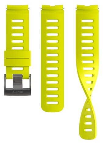 SUUNTO 22 DIV1 SILICONE STRAP LEMON YELLOW S+M