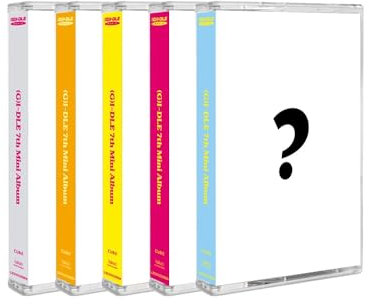 (G) I-DLE - 7th Mini Album I Sway Special Cassette Tape version+Folded Poster (5 versions SET (No Poster))